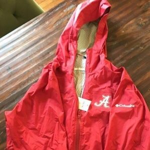 Alabama Collegiate Columbia Rain Jacket